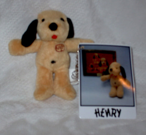 Tiny Henry Dog Animal Fair Brand New Not Vintage!