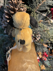 Tiny Henry Dog Christmas Ornament With Candy